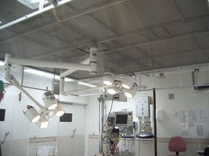 ceiling-mounted air purifier