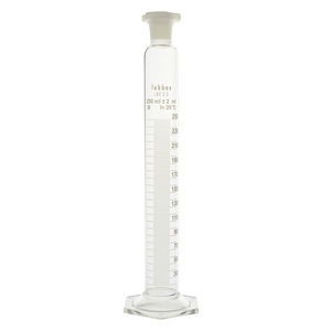 translucent graduated cylinder 1