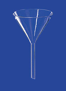 glass funnel