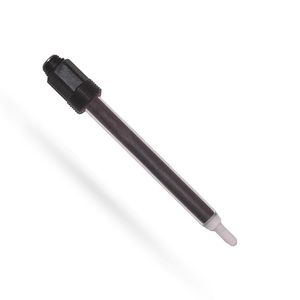 electrochemical electrode with temperature sensor