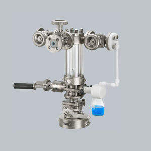 Liquid sampling system - SRS-P-E - Swissfluid AG - manual piston / compact