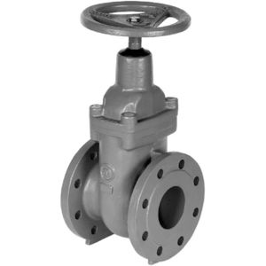gate valve / with handwheel / for water / flange