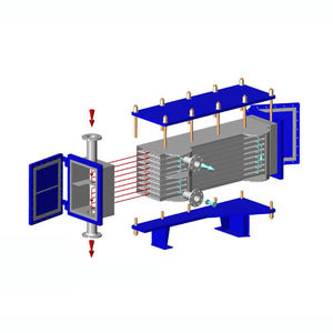 welded plate heat exchanger / liquid/liquid / gas/liquid / gas/gas