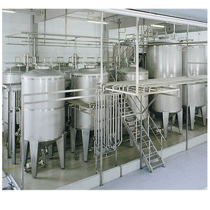 water vessel / stainless steel / pressure / for chemical applications
