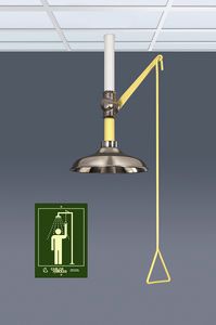 Ceiling-mounted safety shower - 1100 TI - Carlos Arboles S.A ...