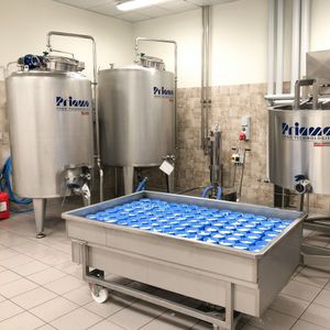 牛奶的生产工厂