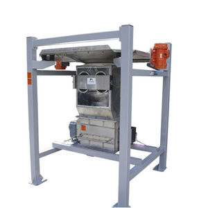 big bag unloading machine with glove box