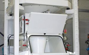 sack unloading system