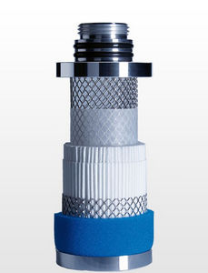 compressed air filter / activated carbon / particulate