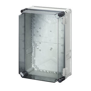 DIN rail enclosure