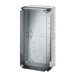 DIN rail enclosure