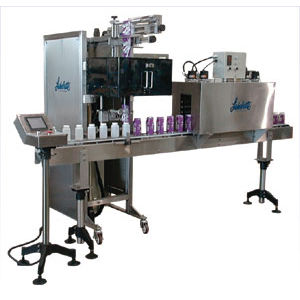 shrink sleeve labeler / automatic / top / high-speed