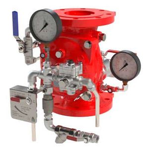 Diaphragm valve - FP-400E-3M - BERMAD CS Ltd - manual / pneumatic ...