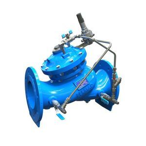 hydraulically-operated valve
