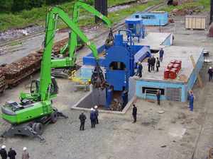 scrap metal baling press