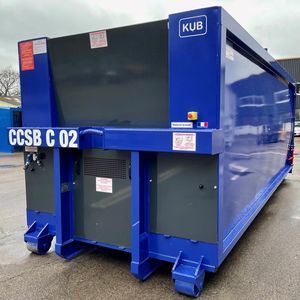 mixed waste compactor