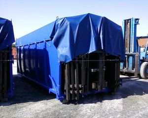 metal skip container 1