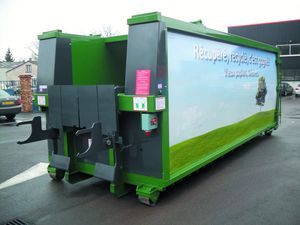 mixed waste compactor / monobloc