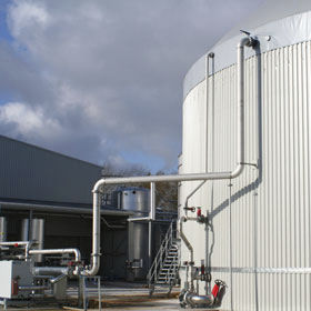 anaerobic biogas bioreactor