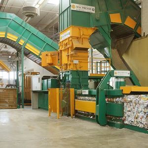 paper baling press