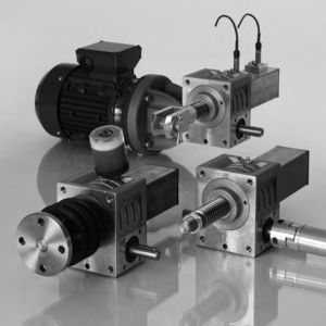trapezoidal screw jack / motorized