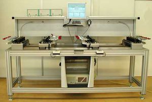 pressure leak test stand