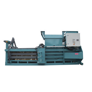 horizontal baling press
