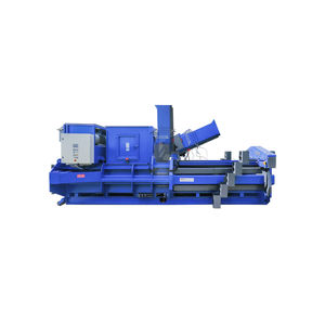 horizontal baling press