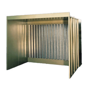 open spray booth