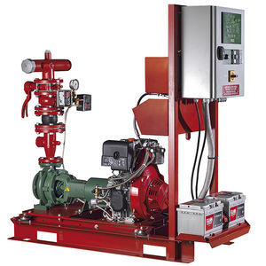automatic firefighting unit
