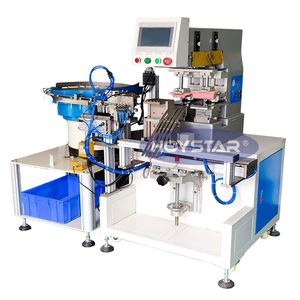pad printing machine with closed ink cup