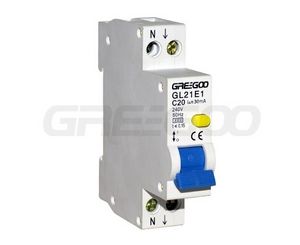 thermal residual current circuit breaker