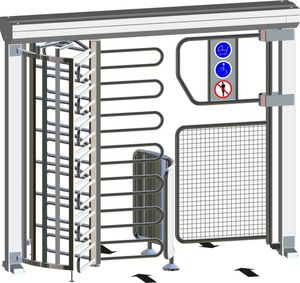 full-height turnstile