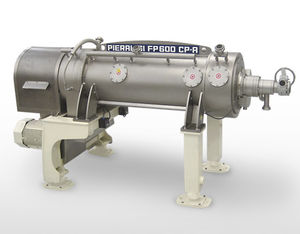 centrifugal decanter / for dairy products / horizontal