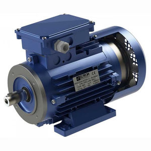 motor with built-in electromagnetic brake / three-phase / induction