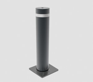 manual retractable bollard