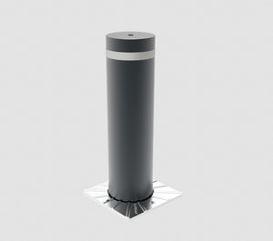 manual retractable bollard