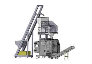 vertical bagging machine / VFFS / for powders / with multi-head weigher