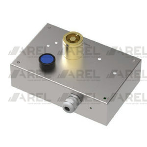 electromechanical lock / key / for doors / brass