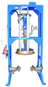 drum emptying system