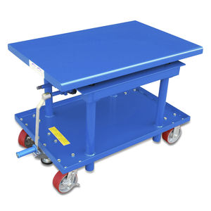 column type lift table / hydraulic / mobile