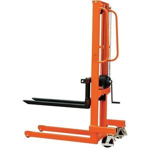 manual stacker truck
