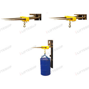 forklift use hook beam
