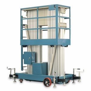 mobile mast boom lift / electric