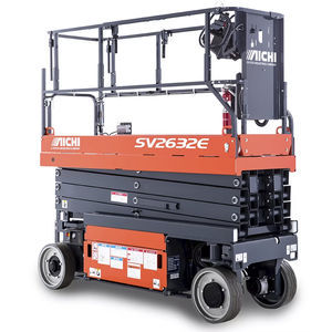 Hand Push Mobile Scissor Lifts - Scissor Lift UAE - ATCOLIFT