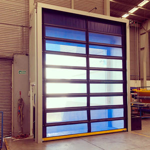 fold-up doors / steel / indoor / exterior