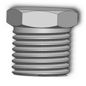 hexagonal plug