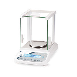 laboratory scale / precision / with LCD display / stainless steel pan