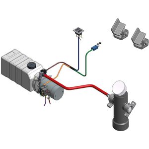 mini hydraulic power pack