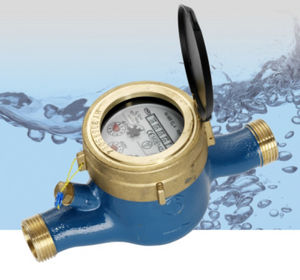 wet dial water meter